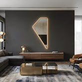 Luce – Miroir géométrique rétroéclairé LED