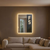Venere – Miroir mural rétroéclairé LED de luxe