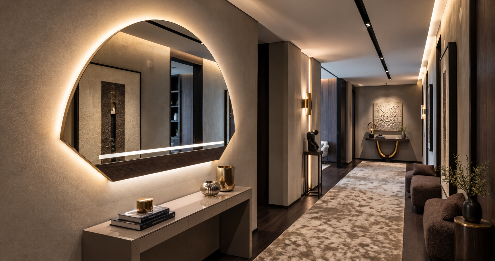 Saturno – Miroir mural décoratif personnalisable