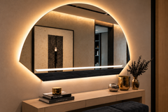 Saturno – Miroir mural décoratif personnalisable