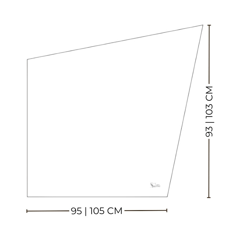 Alba – Miroir mural décoratif avec cadre