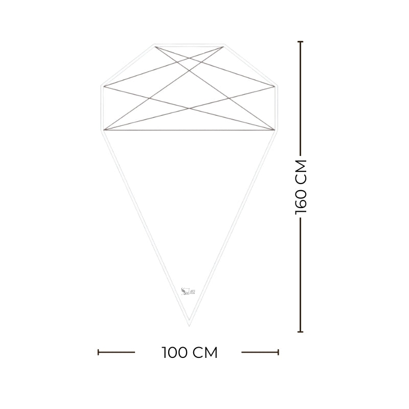 Diamante – Miroir mural design taille diamant