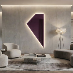 Luce – Miroir géométrique rétroéclairé LED